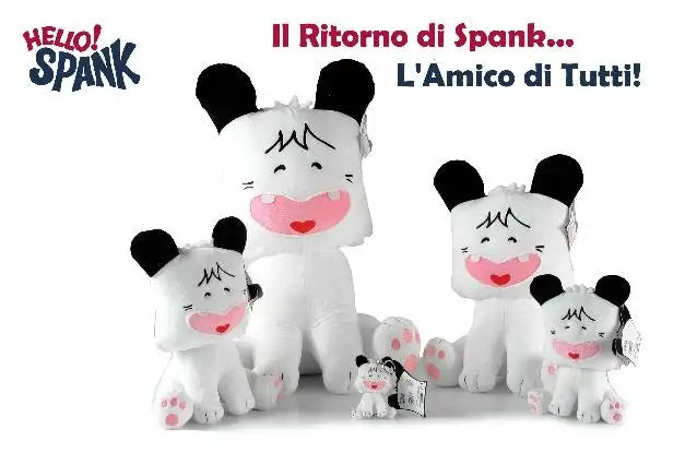 Plüsch Hello! Spank 35 cm Toei Animation Weiches Stofftier Spank lächelnd Smile