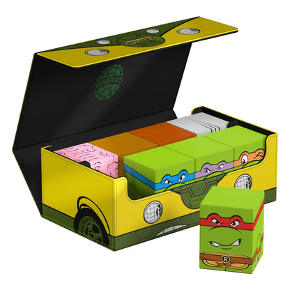 Squaroes Collectors Case TMNT Ninja Turtles Kartenetui-Box