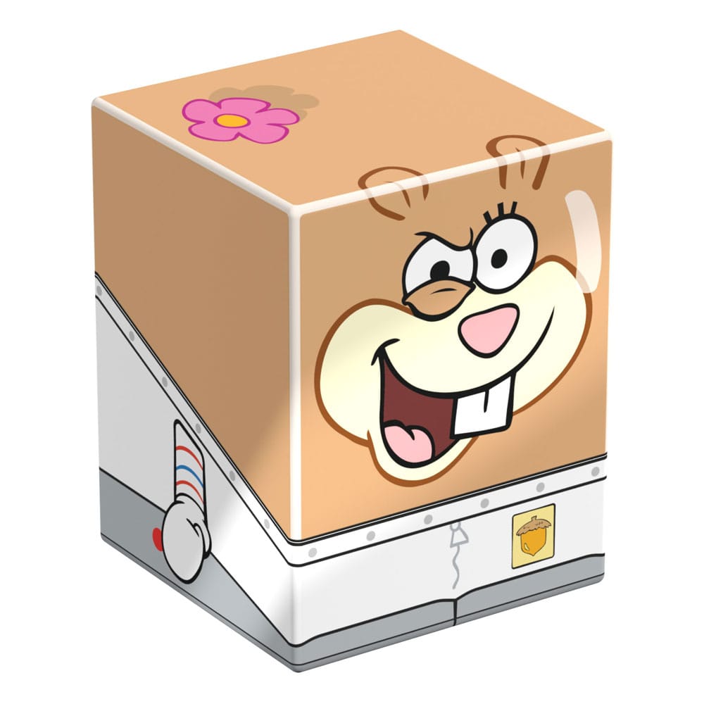 Squaroes Spongebob SB007 (Sandy) Box da Collezione Scatola Porta Mazzo Carte TCG