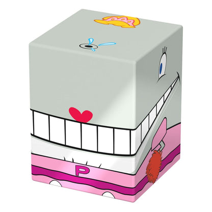 Squaroes Spongebob SB008 (Pearl) Box da Collezione Scatola Porta Mazzo Carte TCG
