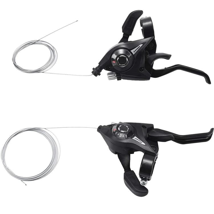 Schalt-Bremshebel-Set 3x7 für MTB | Xc-1637