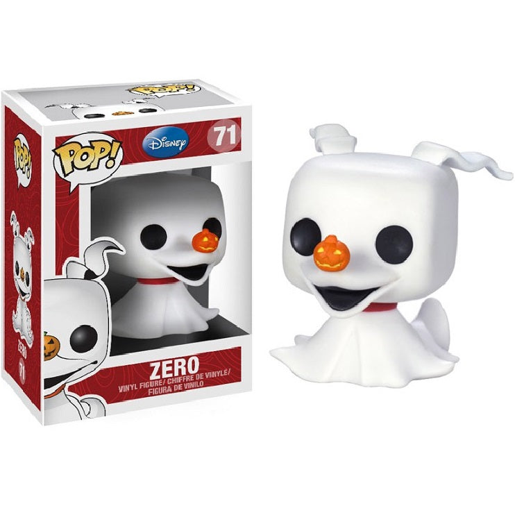 Funko Pop! Disney Nightmare Before Christmas - (71) Zero Vinyl Figur 9cm Hund