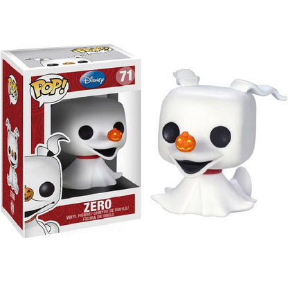 Funko Pop! Disney Nightmare Before Christmas - (71) Zero Vinyl Figur 9cm Hund