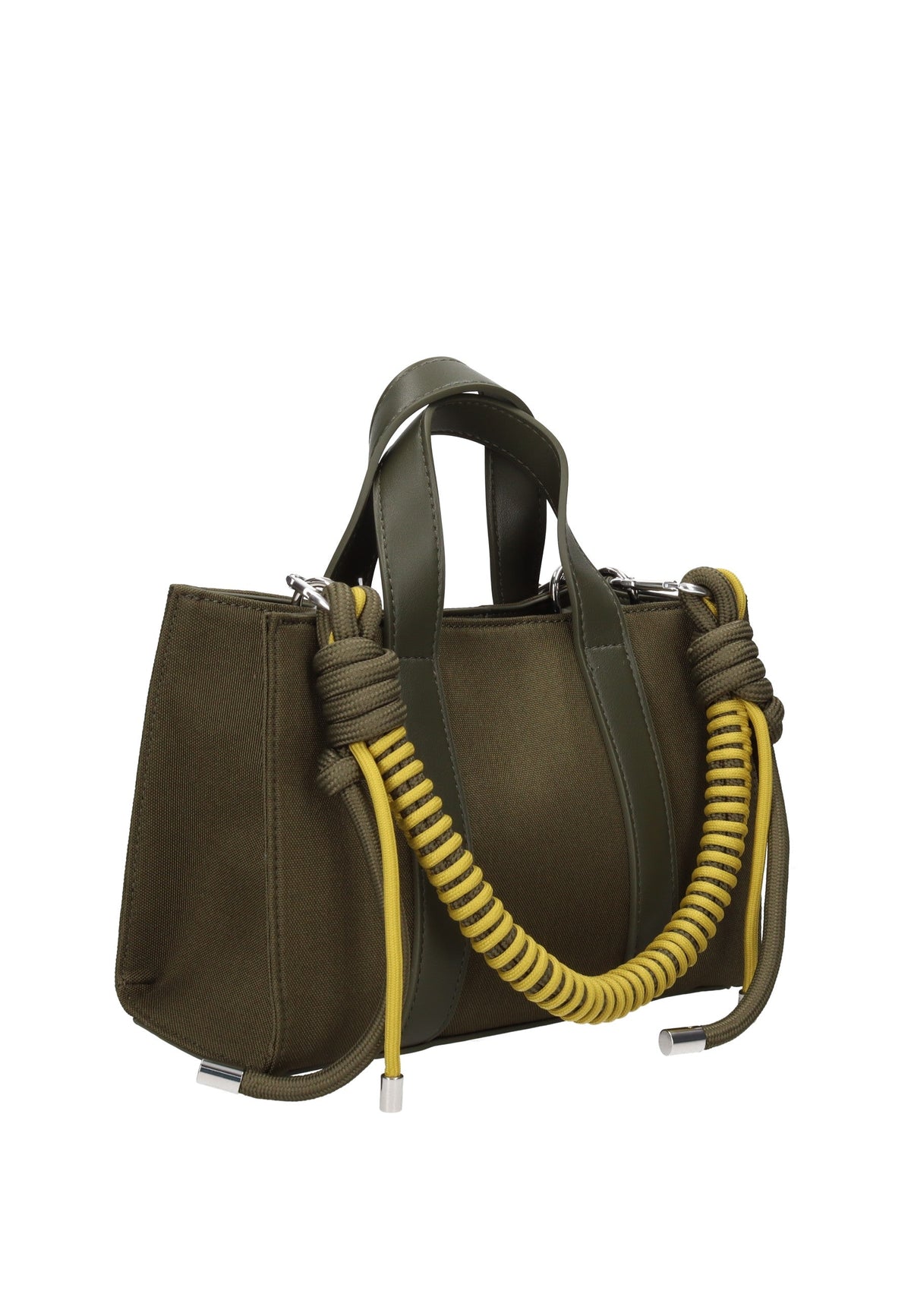 Mini Bag SUN68 Everyday in Tessuto – Borsa a Mano Quotidiana con Charm