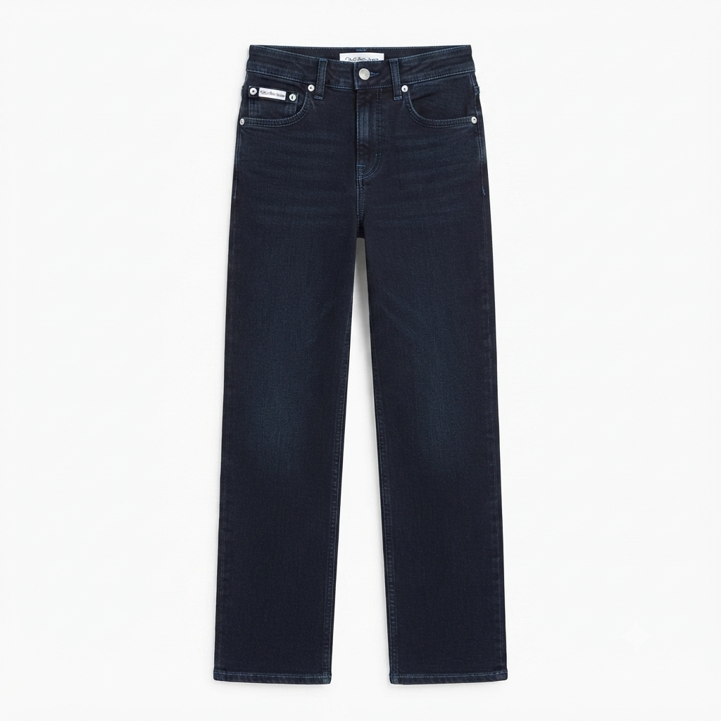 Calvin Klein pantalone jeans junior Skate LV1CKTJC21T 1BK nero