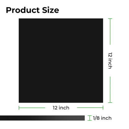 XTOOL 3 MM BLACK ACRYLIC SHEETS (3-PACK)