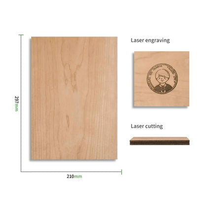 XTOOL 3 MM CHERRY PLYWOOD (6-PACK)