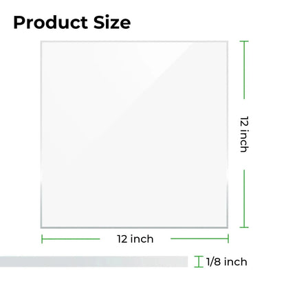 XTOOL 3 MM CLEAR ACRYLIC SHEETS (2-PACK)