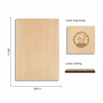 XTOOL 3 MM PINE PLYWOOD (6-PACK)