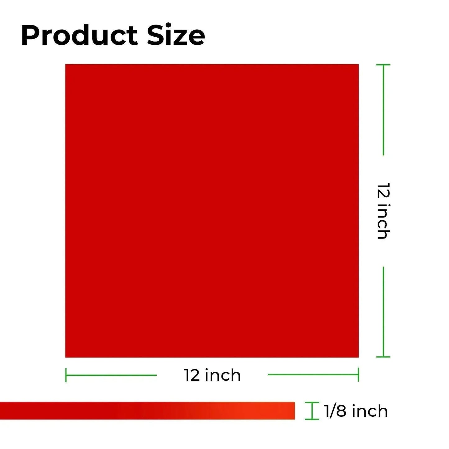 XTOOL 3 MM RED ACRYLIC SHEETS (3-PACK)