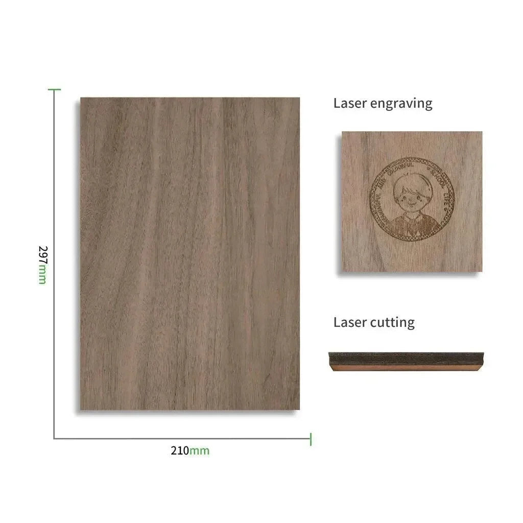XTOOL 3 MM WALNUT PLYWOOD (6-PACK)