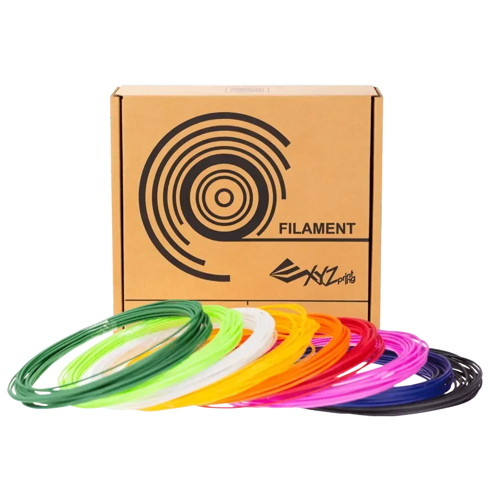 XYZPRINTING FILAMENTO PENNA 3D PCL (LOW TEMP) 1,75 MM 216 G – 9 COLORI