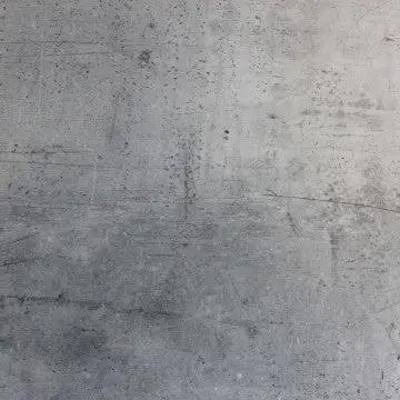 Tisch Cancun 180 x 90, Gestell aus anthrazitfarben pulverbeschichtetem Aluminium und Platte aus dunkelgrauem Laminat