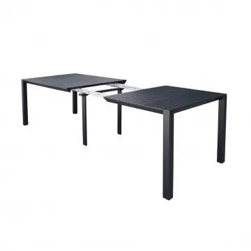 Consolle Antracite Struttura in Alluminio Verniciato 85 x 51,50/104/156/208/260