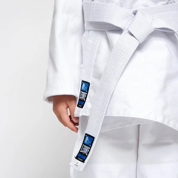 Leone Judogi AB401 Bianco - Kimono Judo Unisex 130 cm