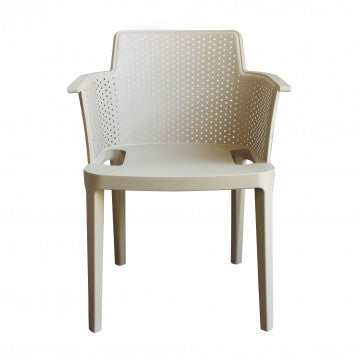 Poltrona Cathy - Poltrona impilabile in polipropilene - Dimensioni: 60x58x76.5cm