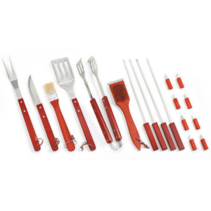 Grillkoffer mit Utensilien-Set