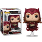 Funko Pop! Marvel - WandaVision (823) Scarlet Witch - Vinyl Bobble Figure 9Cm