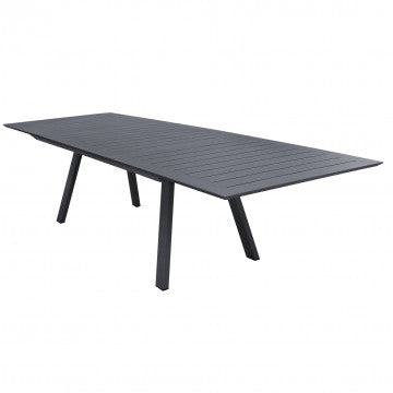 Tavolo rettangolare Zante allungabile 200/300 x 110 in alluminio