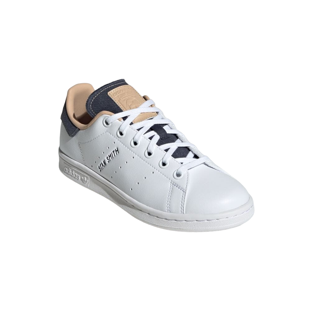 Adidas Originals scarpa sneakers da ragazzi Stan Smith ID7195 bianco-blu