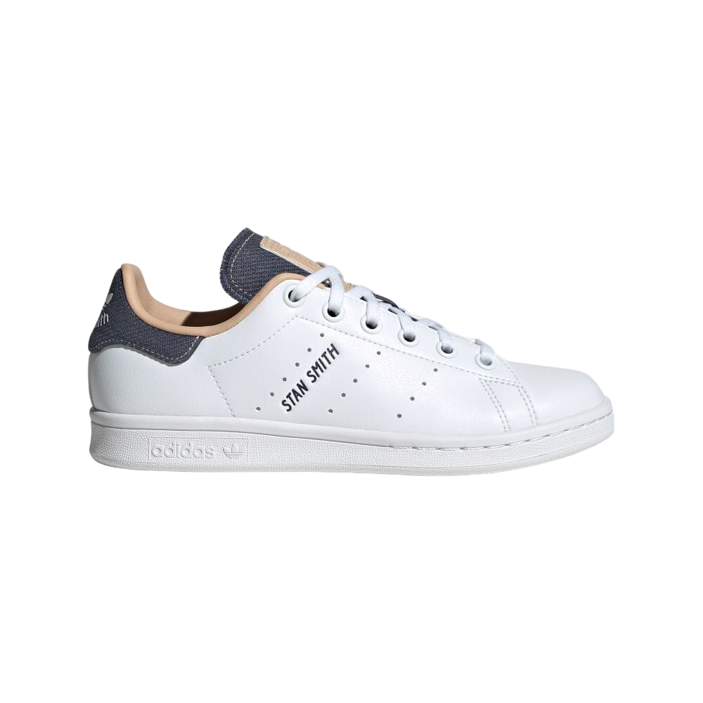 Adidas Originals scarpa sneakers da ragazzi Stan Smith ID7195 bianco-blu