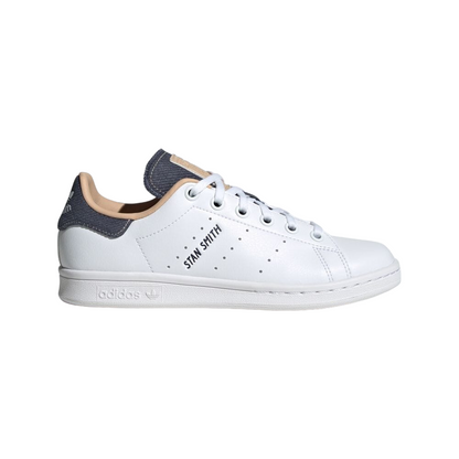 Adidas Originals scarpa sneakers da ragazzi Stan Smith ID7195 bianco-blu