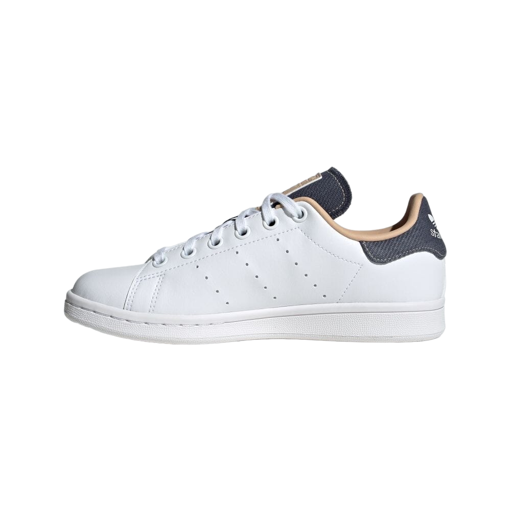 Adidas Originals scarpa sneakers da ragazzi Stan Smith ID7195 bianco-blu