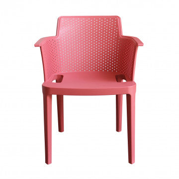 Poltrona Cathy - Poltrona impilabile in polipropilene - Dimensioni: 60x58x76.5cm