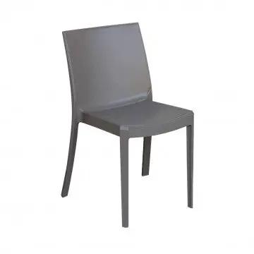 Sedia in polipropilene Perla - Senza Braccioli - Dimensioni: 55x47x82cm