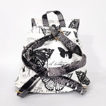 Stile Donna Bags - Adelina Butterfly Canvas Backpack