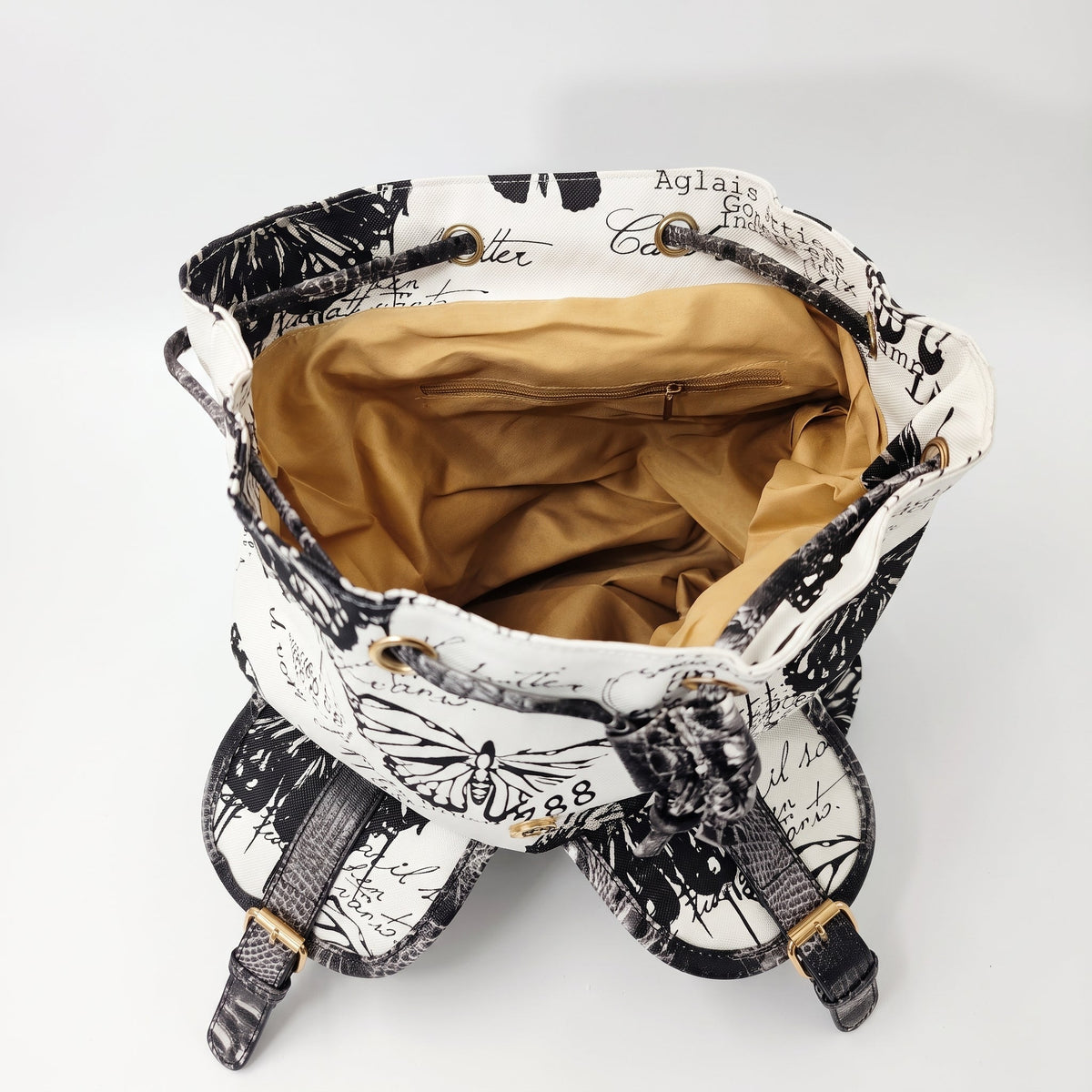 Stile Donna Bags - Adelina Butterfly Canvas Backpack