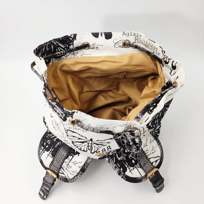 Stile Donna Bags - Adelina Butterfly Canvas Backpack