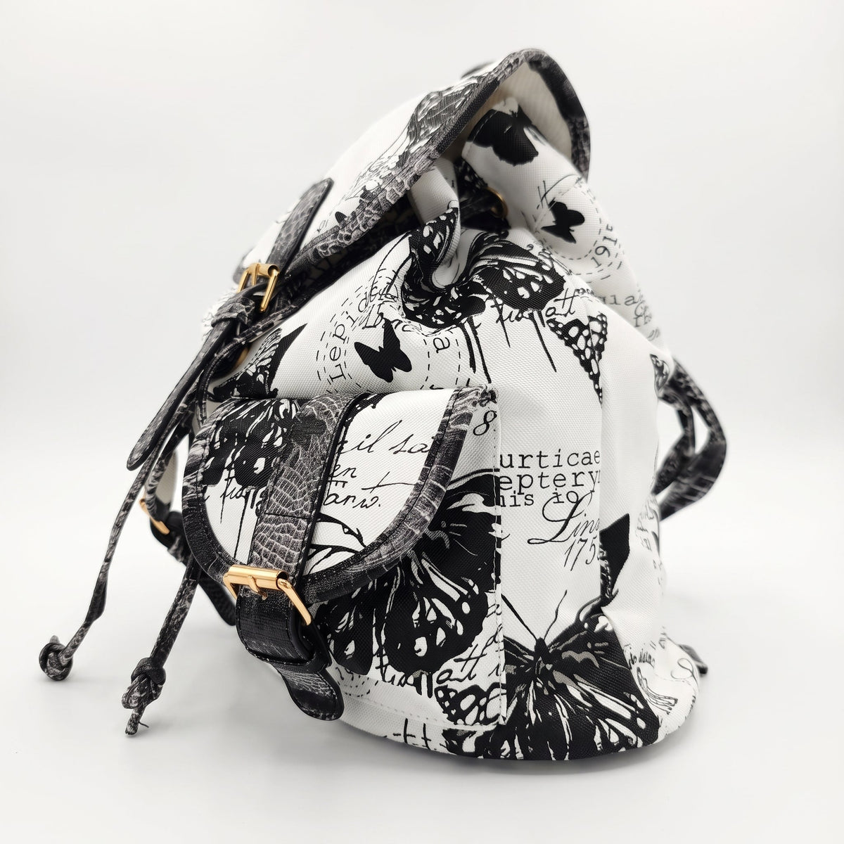 Stile Donna Bags - Adelina Butterfly Canvas Backpack