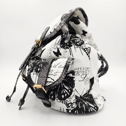 Stile Donna Bags - Adelina Butterfly Canvas Backpack