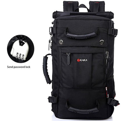 Anti-theft Waterproof Backpack with Lock for Travel