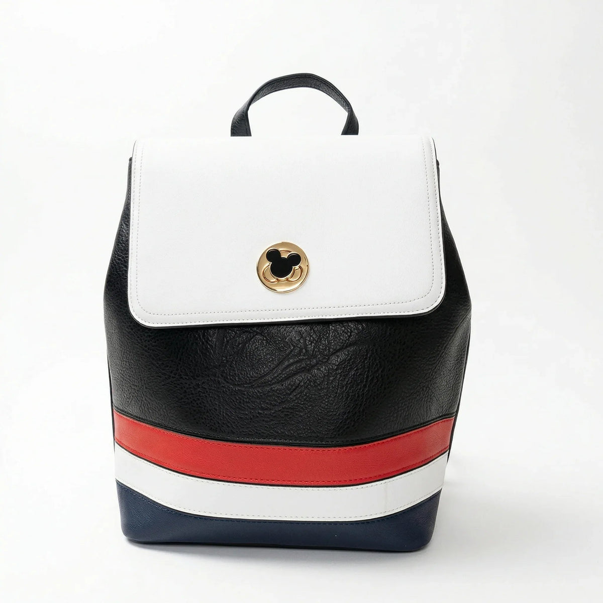 Zaino Tricolore con Motivo Cartoon