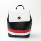 Zaino Tricolore con Motivo Cartoon
