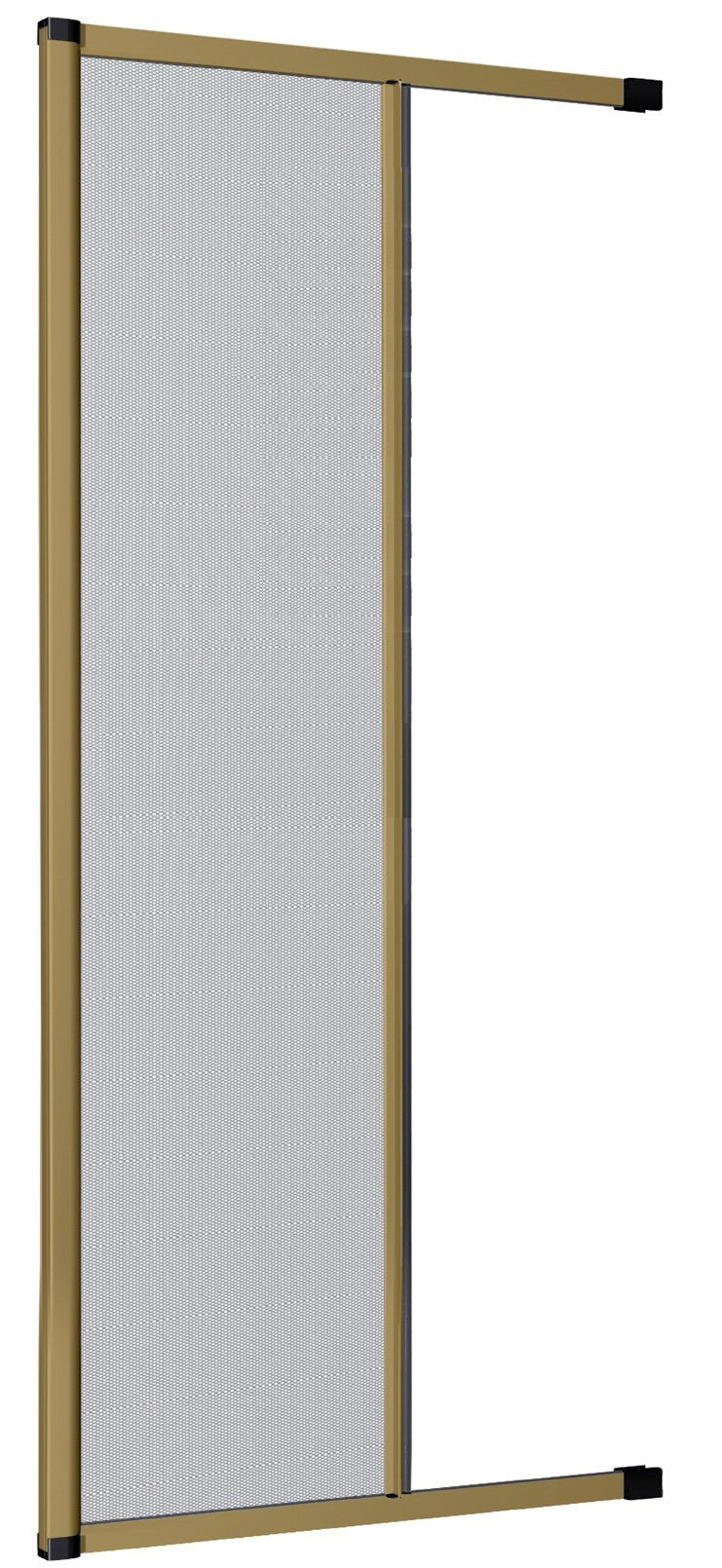 Zanzariera avvolgibile laterale 160x250 bronzo con frizione ROTO