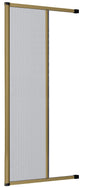 Side retractable mosquito net 160x250 bronze with ROTO clutch