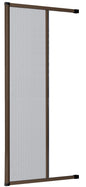 Lateral Retractable Fly Screen 160 x 250 cm brown with ROTO Clutch