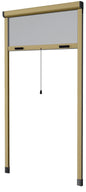 Vertical roller mosquito screen 140x250 bronze with ROTO clutch