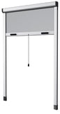 White 160 x 170 cm vertical retractable mosquito net with expansion fitting BAZAR