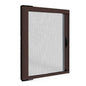 160x250 Brown 32mm roller mosquito net with side opening