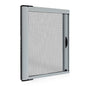 White roller insect screen with 42mm casing, side opening 160x250