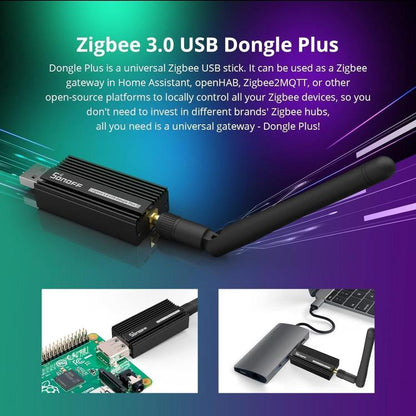 Sonoff Zbdongle-E Zigbee 3.0 USB-Dongle Plus Universal Gateway Alexa