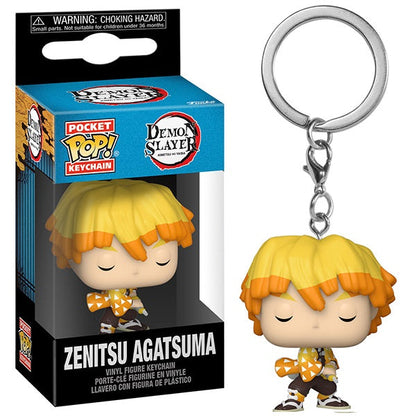Funko Pop! Keychain - Animation - Demon Slayer (Zenitsu Agatsuma) Schlüsselanhänger