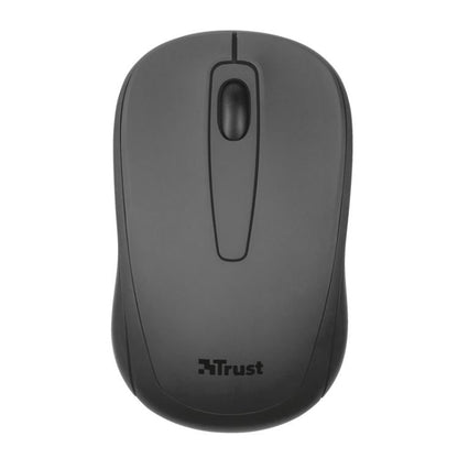 Trust Ziva Kabellose optische Maus 3 Tasten beidhändig optisch 1000 dpi Schwarz PC