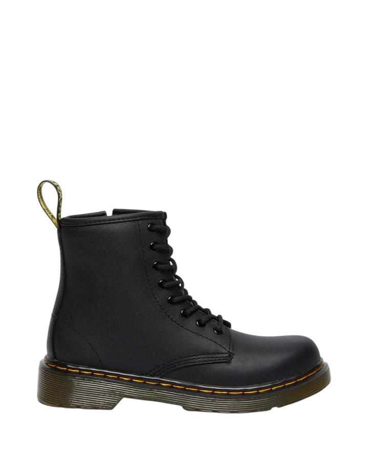 Dr. Martens anfibio con zip laterale 1460 J Softy 15382001 black