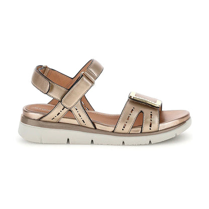 Stonefly ELODY 24 223658-I89 – Sandalo Donna Pelle Laminata Oro Blusoft®