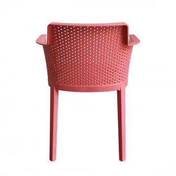 Poltrona Cathy - Poltrona impilabile in polipropilene - Dimensioni: 60x58x76.5cm